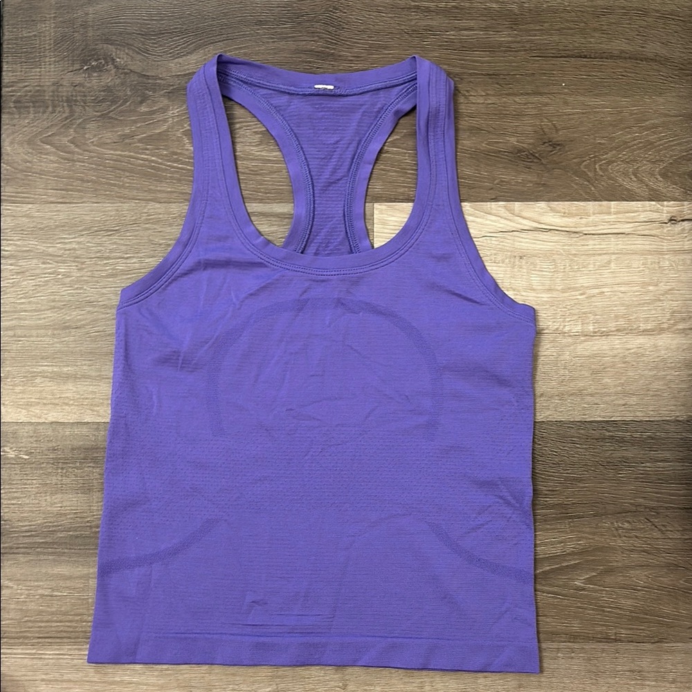 Swiftly Tech Racerback Tank Top Waist Length